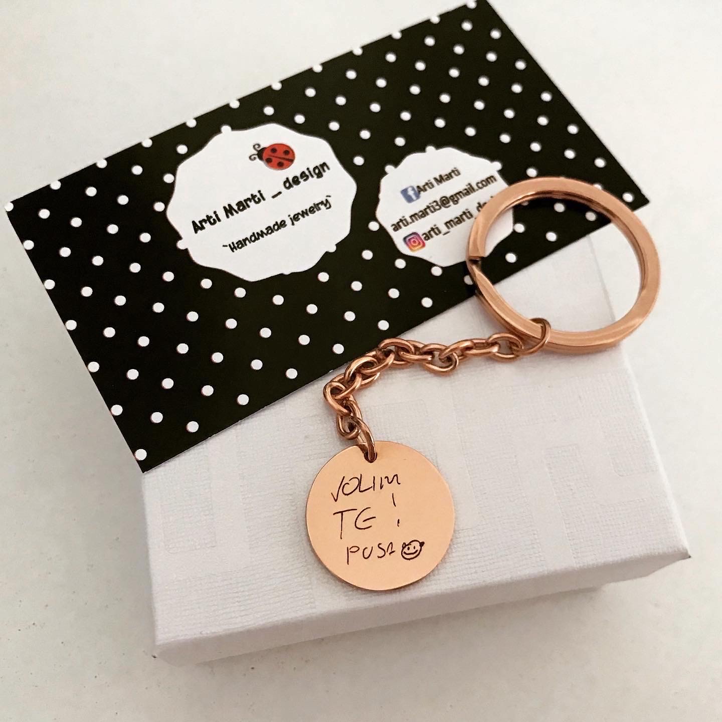 Personalizirani privjesci za ključeve - dječji crtež - Slika 2